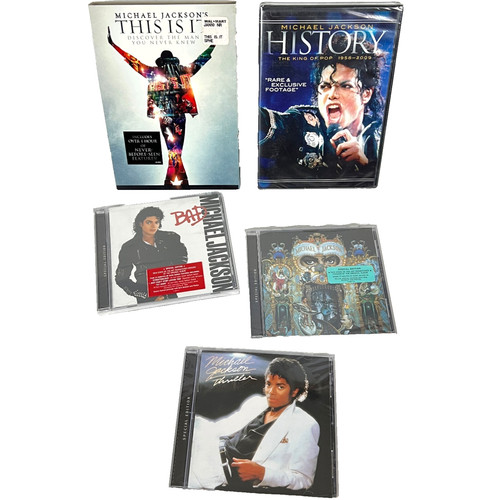 Michael jackson dvd - 2, +